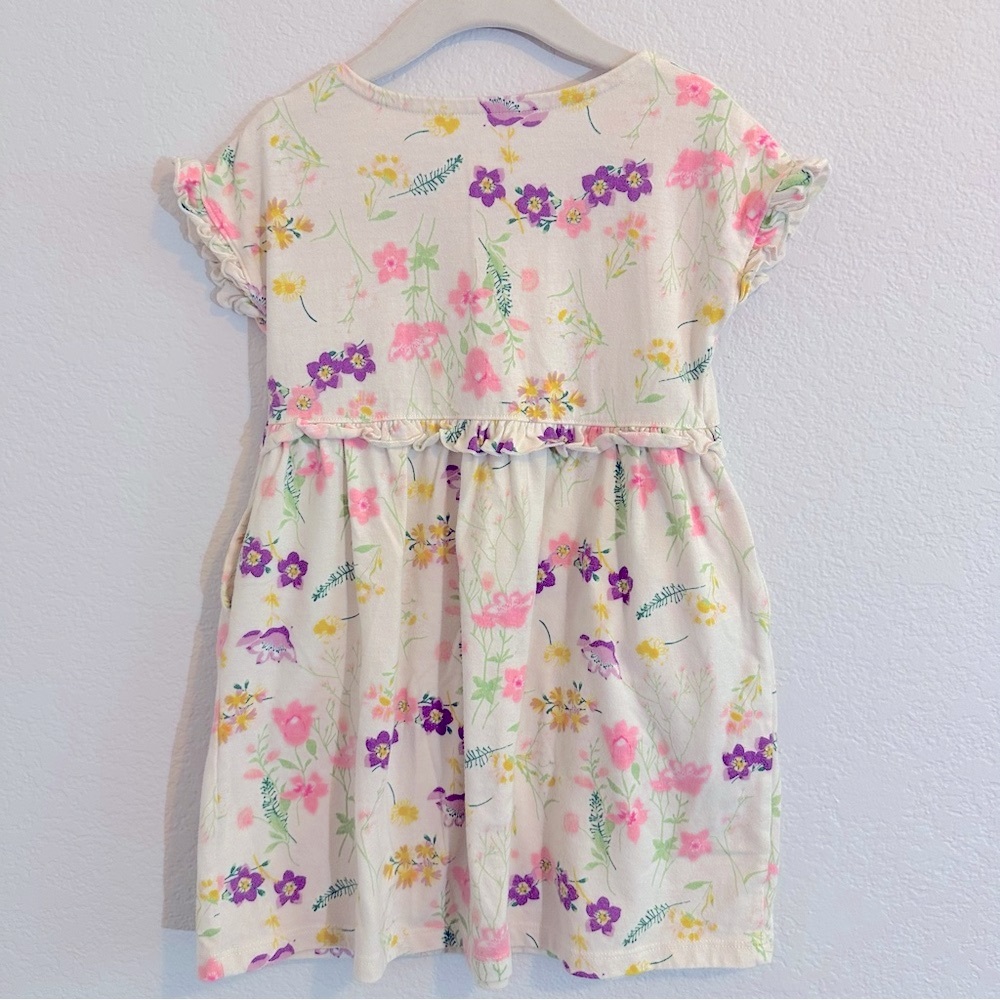 Bundle of 2 Flower Pattern Dresses: Emma’s Garden and Wonder Nation. Siz… - Picture 12 of 14